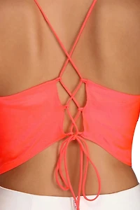 Lace Up To Make Crop Top