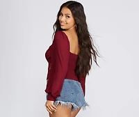 Not Your Grandma's Crochet Top