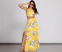 Island Time Floral Top