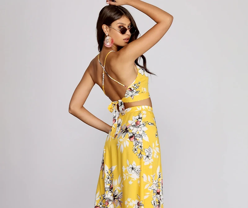 Island Time Floral Top
