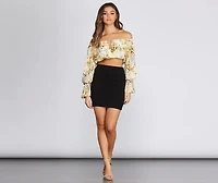 Untamed Off-The-Shoulder Top