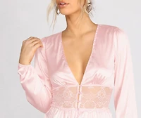 Chic And Sleek Satin Top