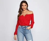 Sophisticated Chiffon Strapless Top
