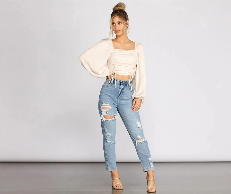 Got That Chic Vibe Crop Top