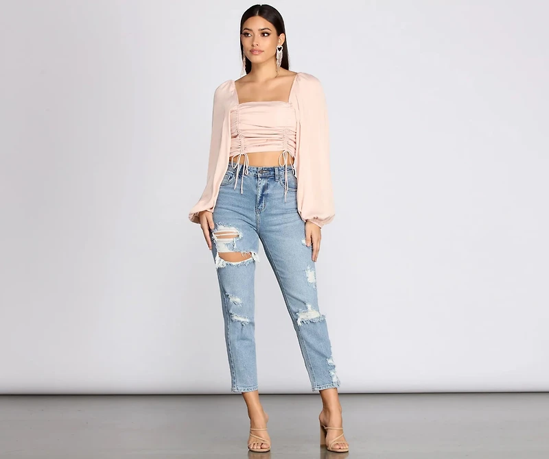 Got That Chic Vibe Crop Top