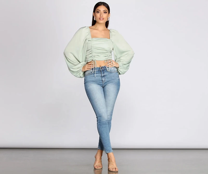 Got That Chic Vibe Crop Top