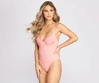 Lace Darling Sweetheart Bodysuit