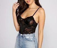 Lace Be Real Crop Top