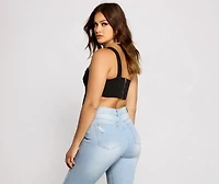 Major Babe One Shoulder Crop Top