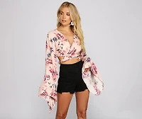 Pretty Paradise Crop Top