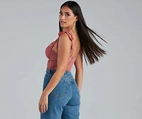 The Sun Tie Strap Corset