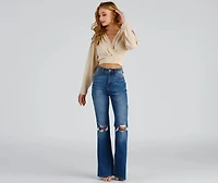 Playing Favorites Chiffon Button Top