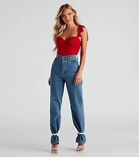 The Sun Tie Strap Corset