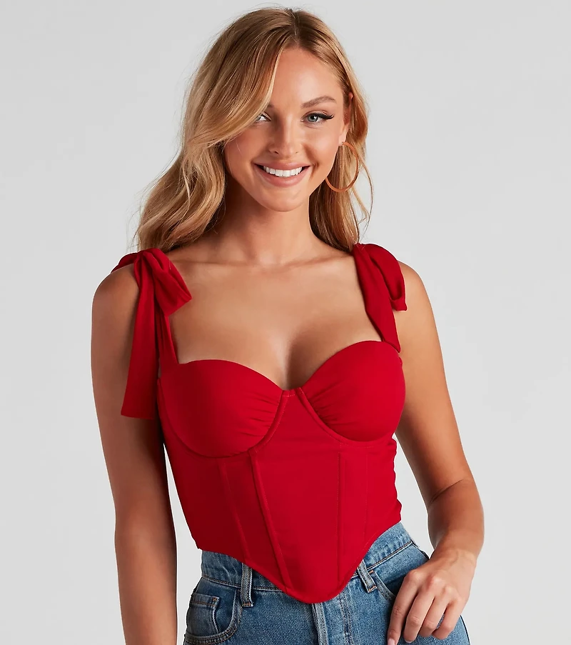 The Sun Tie Strap Corset