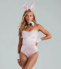 Iconic Bunny Babe Corset Bodysuit