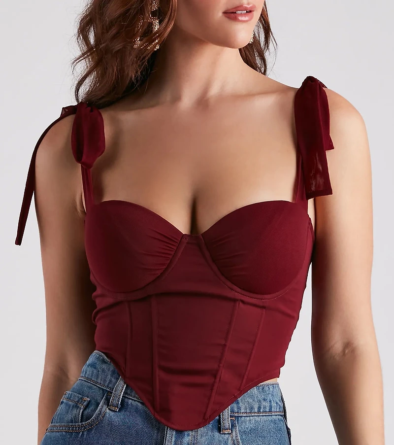 The Sun Tie Strap Corset