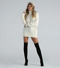 Real Love For Cozy Turtleneck Sweater