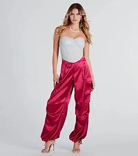 Suave Sparkle Strapless Glitter Bustier