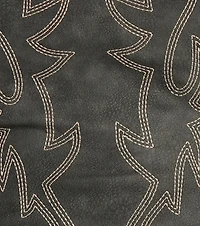 Western Babe Strapless Lace-Up Cowboy Corset Top