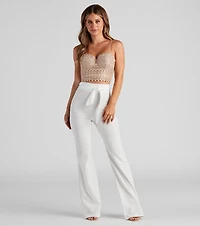 Reigning Lace Bustier Top