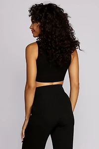 Tied To You Crop Top