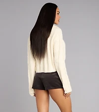 Effortless Edit Collar Knit Sweater