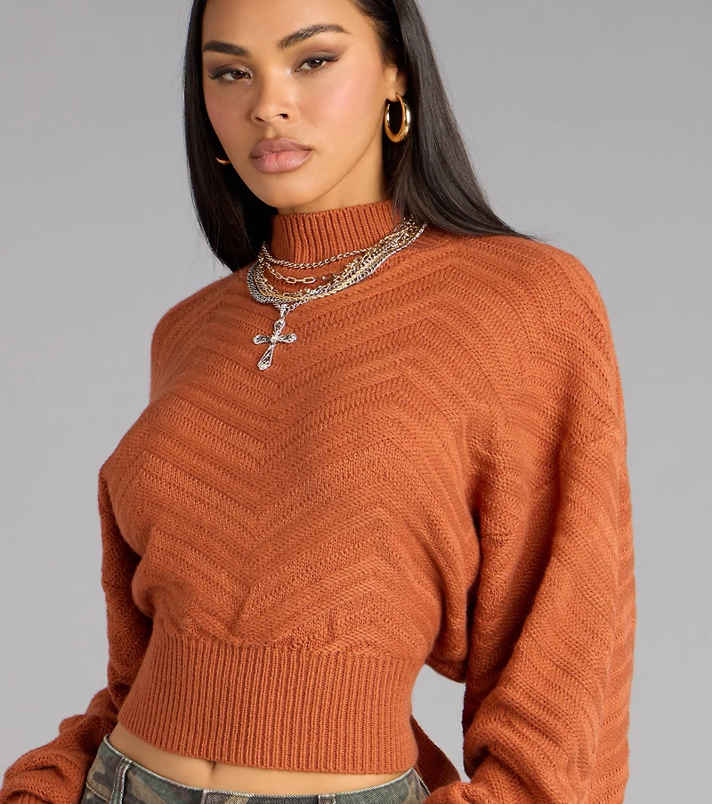 Spice And Everything Nice Tie Back Sweater