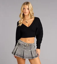 Off Duty But Polished Cable Knit Sweater