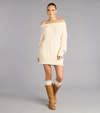 Cozy Tease Off-Shoulder Oversized Sweater