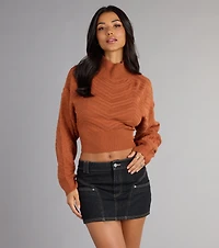 Spice And Everything Nice Tie Back Sweater