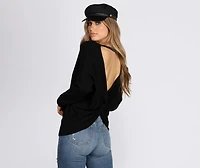 What's Knot To Like Pullover