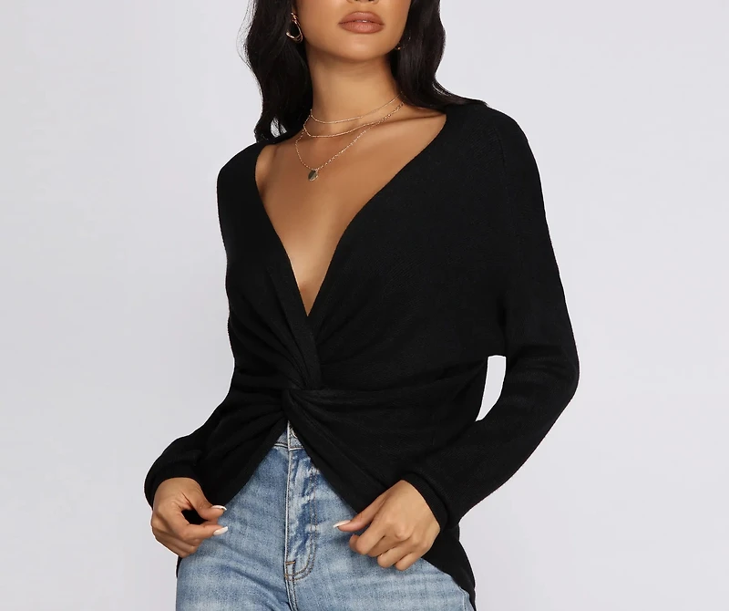 What's Knot To Like Pullover