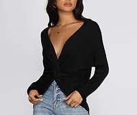 What's Knot To Like Pullover