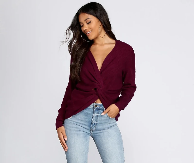 What's Knot To Like Pullover