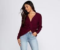 What's Knot To Like Pullover