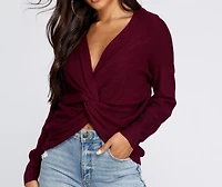 What's Knot To Like Pullover