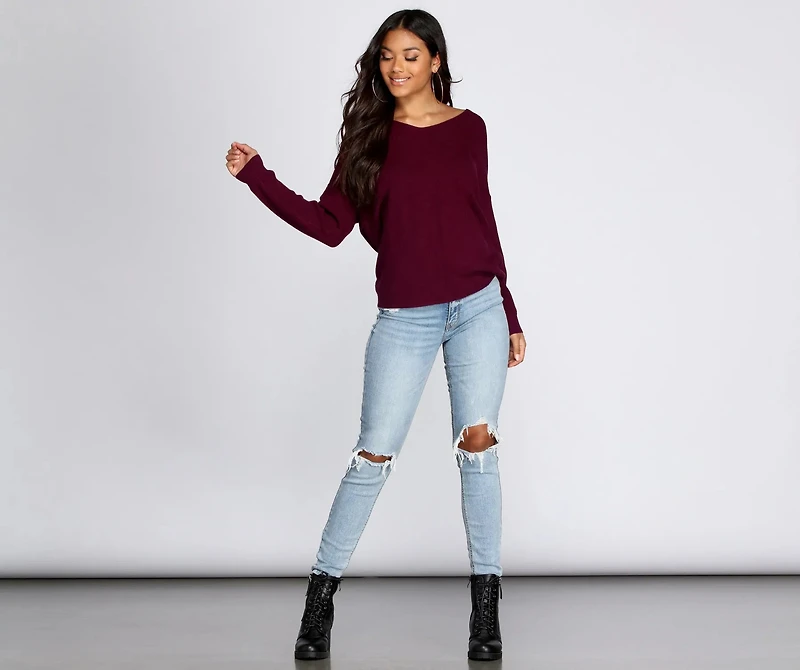 What's Knot To Like Pullover