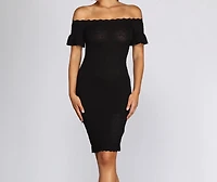 True To Your Heart Mini Dress