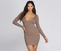 Totally Snap-Worthy Knit Dress