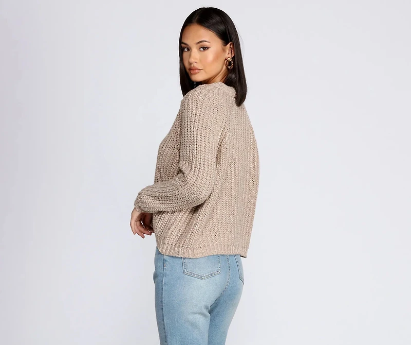 All For You Knit Cardigan