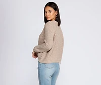 All For You Knit Cardigan