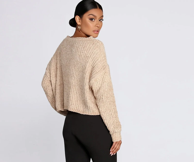 Soft and Snug Crop Sweater