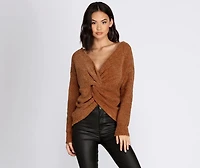 Ready To Chill Chenille Sweater