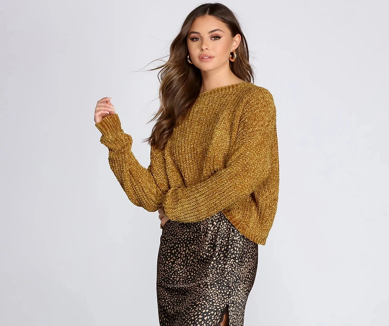 Soft and Snug Crop Sweater