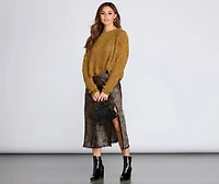 Soft and Snug Crop Sweater