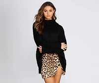 Soft And Sweet Turtleneck Sweater