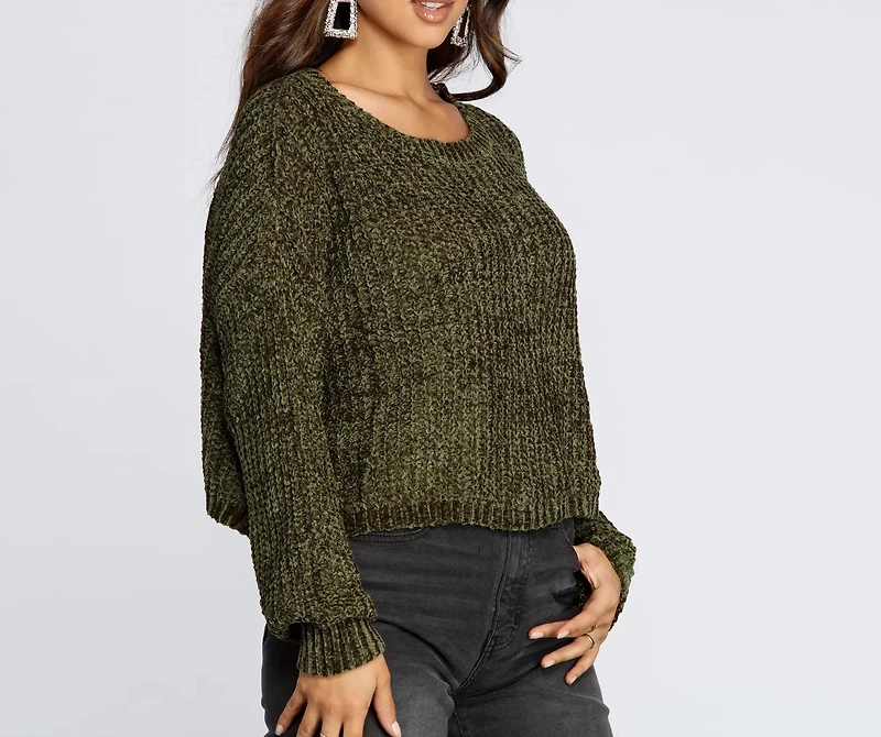 Soft and Snug Crop Sweater