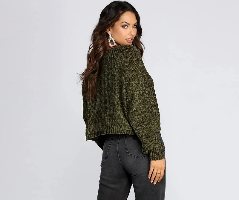 Soft and Snug Crop Sweater