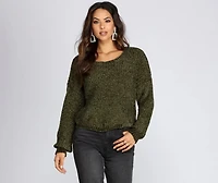 Soft and Snug Crop Sweater