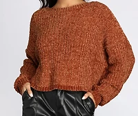 Soft and Snug Crop Sweater